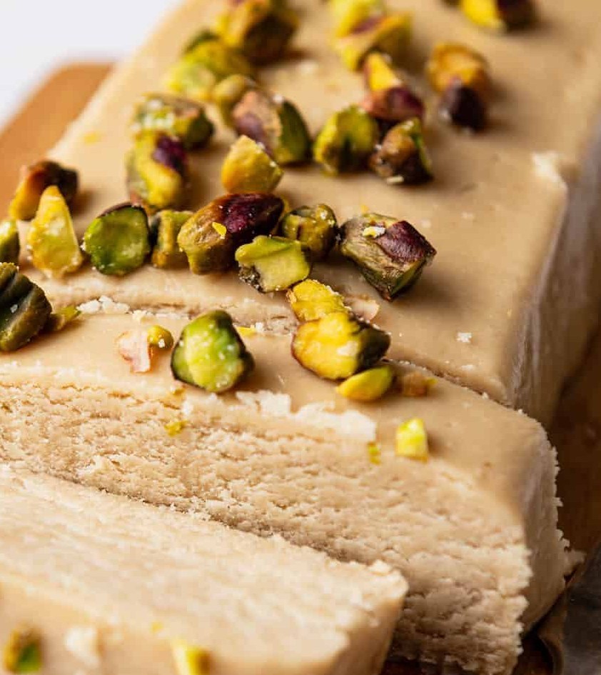 Halva, a tahini-based confection (6 variations)